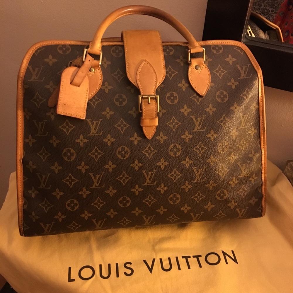 LV authentic laptop to office bag